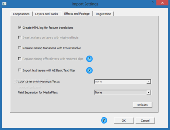 Boris AAF Transfer for After Effects screenshot 4