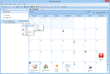 Bossdesk Calendar screenshot 7