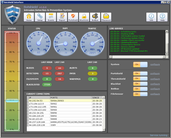 Botshield screenshot