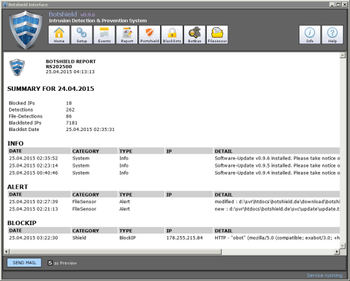 Botshield screenshot 3