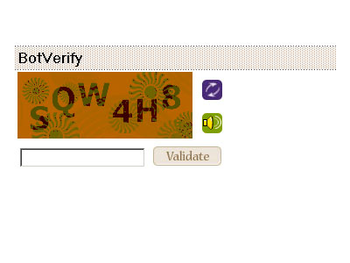 BotVerify for ASP.NET screenshot