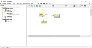 BOUML screenshot