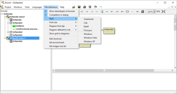 BOUML screenshot 6