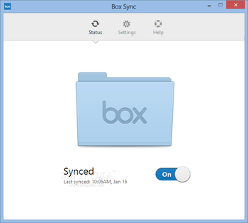 Box Sync screenshot