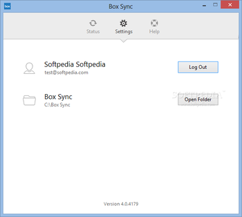 Box Sync screenshot 2