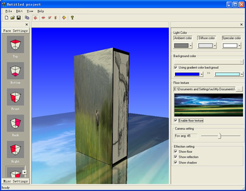 BoxCoverMaker3d screenshot