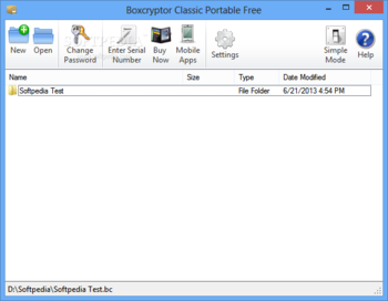 BoxCryptor Portable screenshot 6