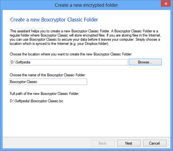 BoxCryptor Portable screenshot 7