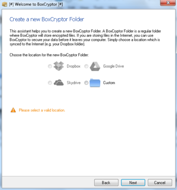 BoxCryptor screenshot