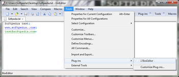 BoxEditor screenshot