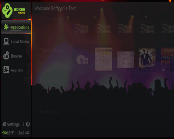 Boxee screenshot 2