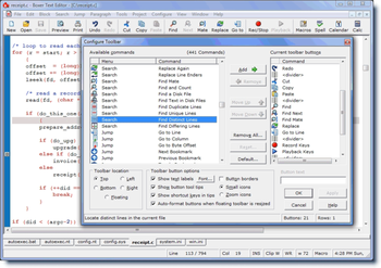 Boxer Text Editor screenshot