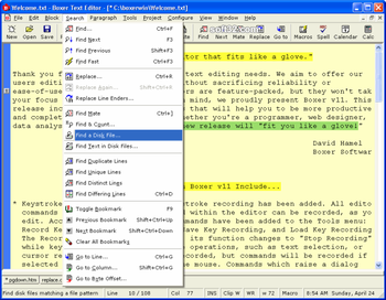Boxer Text Editor screenshot 3