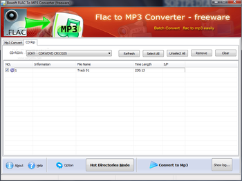 Boxoft FLAC to MP3 Converter screenshot 3