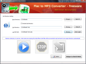 Boxoft FLAC to MP3 Converter screenshot 4