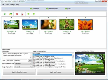 Boxoft Flash SlideShow Creator screenshot 3