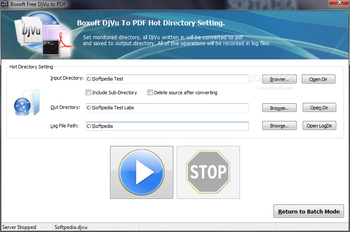 Boxoft Free DJVU to PDF screenshot 3