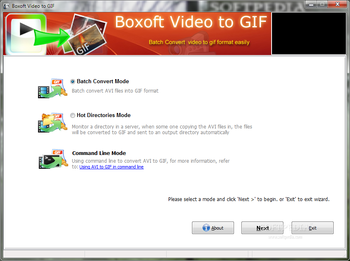 Boxoft Video To GIF screenshot