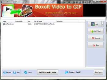 Boxoft Video To GIF screenshot 2
