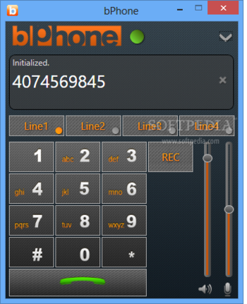 bPhone screenshot