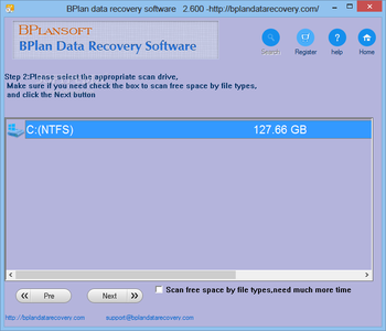 Bplan Data Recovery Software screenshot 2