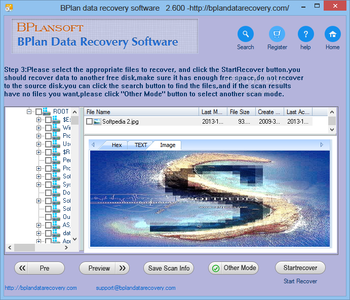 Bplan Data Recovery Software screenshot 3
