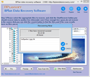 Bplan Data Recovery Software screenshot 5