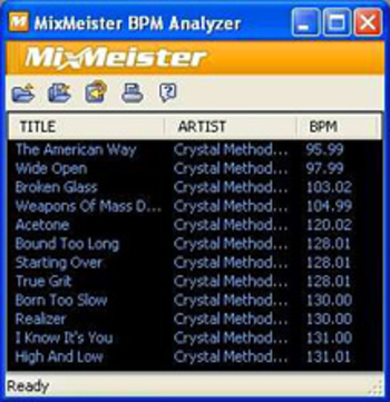 BPM Analyzer screenshot