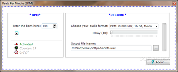 BPM screenshot