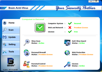 Brain Antivirus screenshot