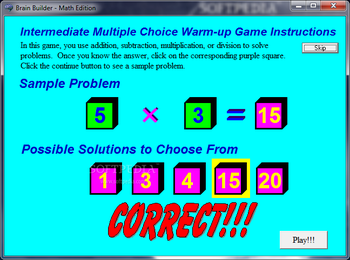 Brain Builder - Math Edition screenshot 2