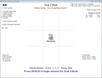 Brain Workshop Portable screenshot