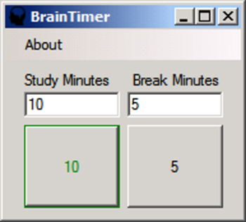 BrainTimer screenshot