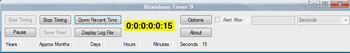 Brandons Timer screenshot