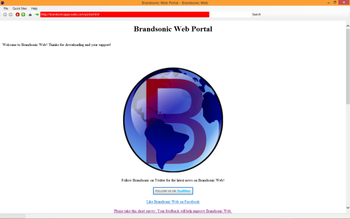 Brandsonic Web screenshot