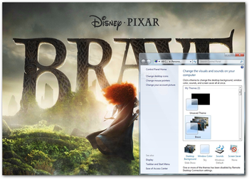 Brave Theme screenshot