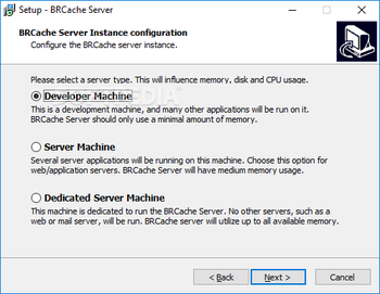 BRCache Server screenshot