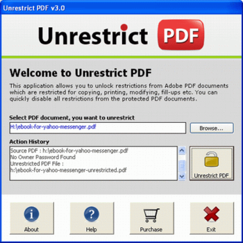 Break PDF Password screenshot 2