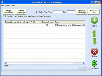 Break Pdf software screenshot 3