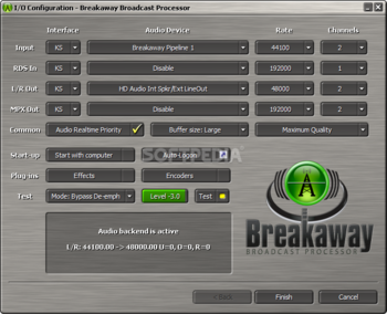 Breakaway Broadcast Processor screenshot 5