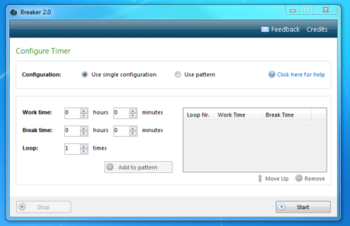 Breaker screenshot