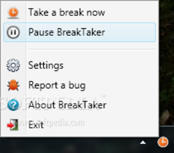 BreakTaker screenshot 2
