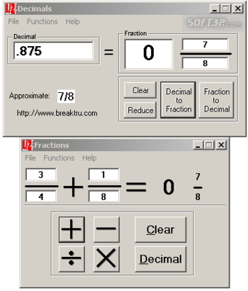 Breaktru Fractions n Decimals screenshot 3