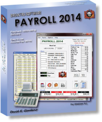 Breaktru Payroll 2014 screenshot