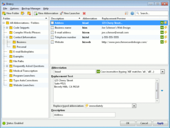 Breevy Portable screenshot