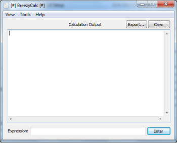BreezyCalc screenshot