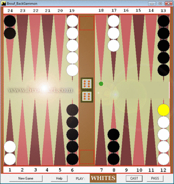 BRF Backgammon screenshot