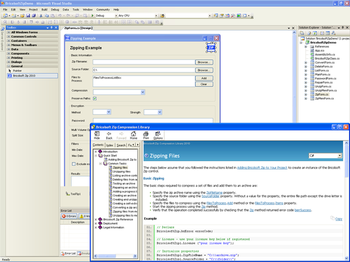 Bricolsoft Zip ActiveX Control screenshot