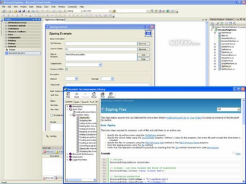 Bricolsoft Zip ActiveX Control screenshot 2
