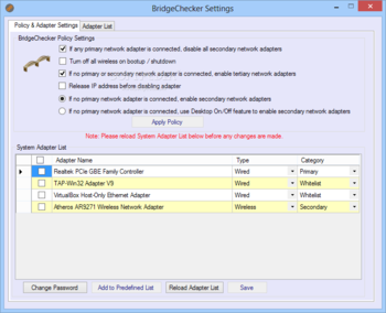 BridgeChecker screenshot